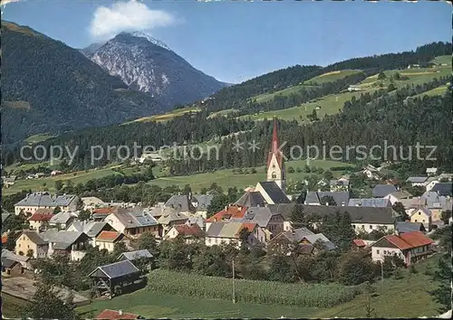 Koetschach Mauthen Kaernten Ortsansicht mit Kirche Alpenpanorama Sommerfrische Kat. Koetschach Mauthen