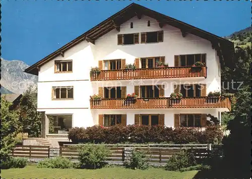 Schruns Vorarlberg Haus Stemer Pension im Montafon Kat. Schruns