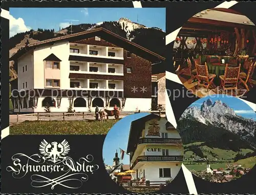 Tannheim Tirol Hotel Schwarzer Adler Cafe Sonnenheim Kat. Tannheim