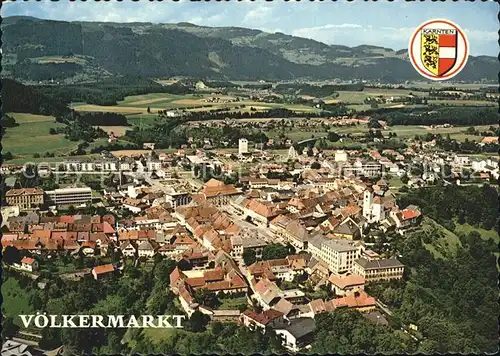 Voelkermarkt Gesamtansicht Wappen Kat. Voelkermarkt