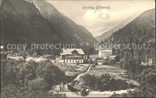 Ginzling Gasthof Zillertal Kat. Mayrhofen