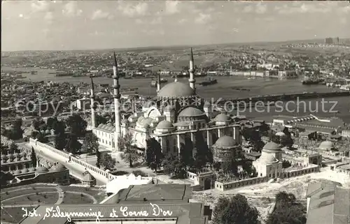Istanbul Constantinopel Sueleyman et Corne D'or / Istanbul /