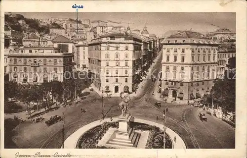 Genova Genua Liguria Piazza Corvello Kat. Genova