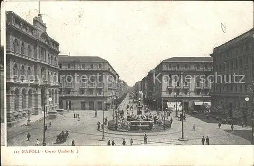 Napoli Neapel Corso Umberto I. Kat. Napoli