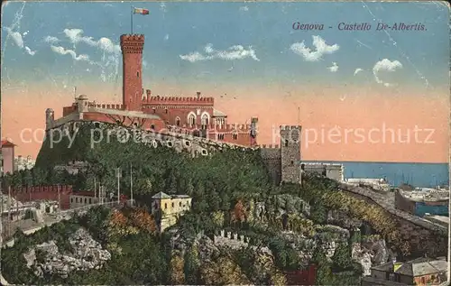 Genova Genua Liguria Castello De   Albertis Kat. Genova