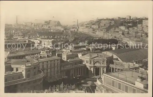 Genova Genua Liguria Panorama da S. Brigida Kat. Genova