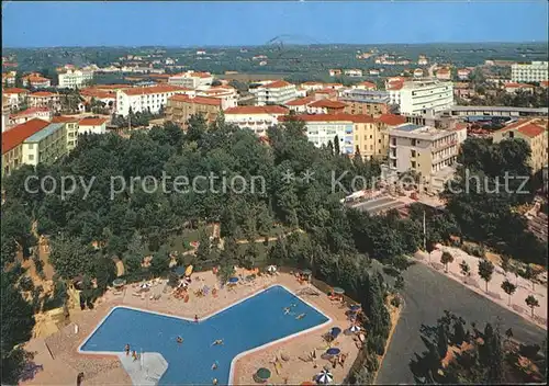 Abano Terme Scorcio Piscina Hotel Italia Schwimmbad Kat. Abano Terme