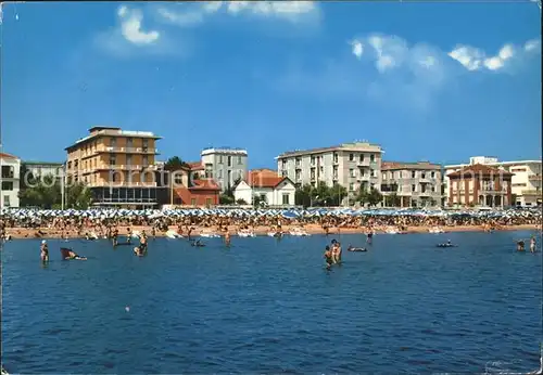 Bellaria Veduta dal mare Ansicht vom Meer Kat. Rimini