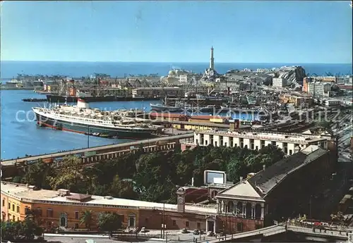 Genova Genua Liguria porto Hafen Kat. Genova