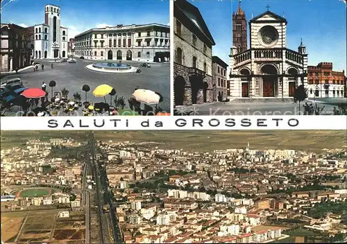 Grosseto Toscana Piazza Rosselli Duomo /  /Grosseto