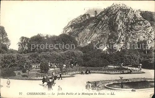 Cherbourg Octeville Basse Normandie Jardin Public et Montagne du Roule Kat. Cherbourg Octeville