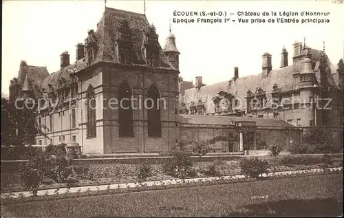 Ecouen Chateau de la Legion d Honneur Kat. Ecouen