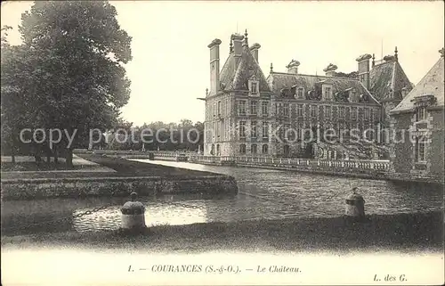 Courances Chateau Kat. Courances