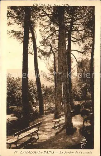 Lamalou les Bains Jardin de l Usciade Kat. Lamalou les Bains