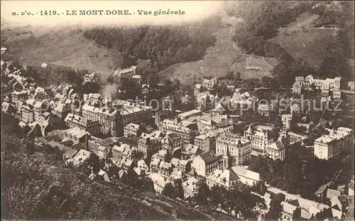 Mont Dore Puy de Dome Vue generale Kat. Mont Dore