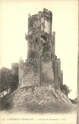 Clermont Ferrand Puy de Dome Chateau de Tournoel Ruines Kat. Clermont Ferrand