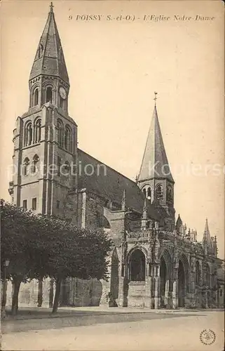 Poissy Eglise Notre Dame Kat. Poissy