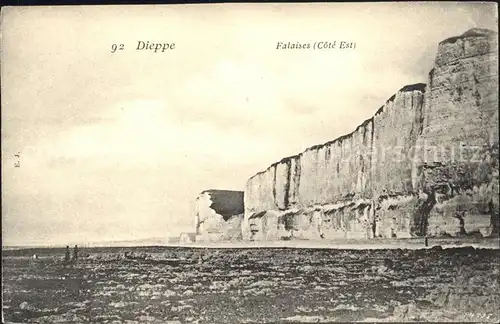 Dieppe Seine Maritime Falaises Steilkueste Kat. Dieppe