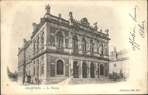 Chartres Eure et Loir Theatre Kat. Chartres