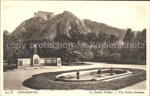 Cherbourg Octeville Basse Normandie Jardin Public Monument Statue Kat. Cherbourg Octeville