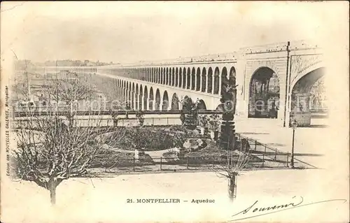Montpellier Herault Aqueduc Kat. Montpellier