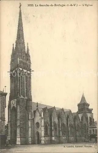 La Guerche de Bretagne Eglise Kat. La Guerche de Bretagne