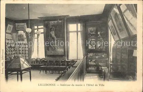 Lillebonne Interieur de musee a l Hotel de Ville Kat. Lillebonne