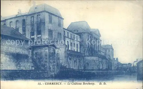 Commercy Meuse Chateau Bercheny Kat. Commercy