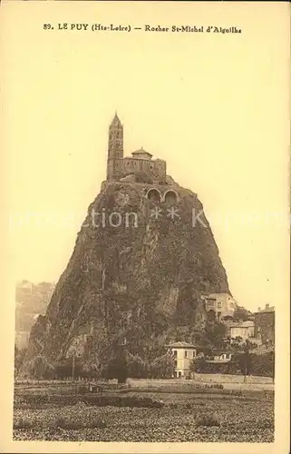 Le Puy en Velay Rocher Saint Michel d Aiguilhe Kat. Le Puy en Velay