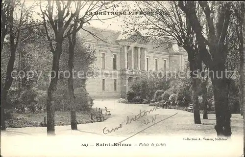 Saint Brieuc Cotes d Armor Palais de Justice Kat. Saint Brieuc