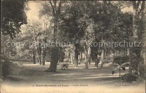 Saint Germain en Laye Jardin Anglais Kat. Saint Germain en Laye