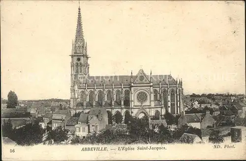 Abbeville Somme Eglise Saint Jacques Kat. Abbeville