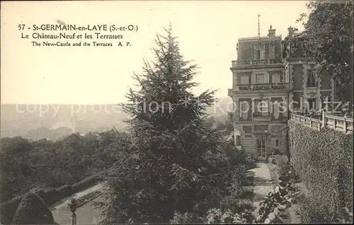 Saint Germain en Laye Chateau Neuf et les Terrasses Kat. Saint Germain en Laye