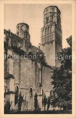 Jumieges Abbaye Ruines de l Eglise Notre Dame Kat. Jumieges