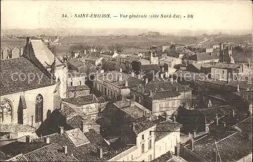 Saint Emilion Vue generale Kat. Saint Emilion