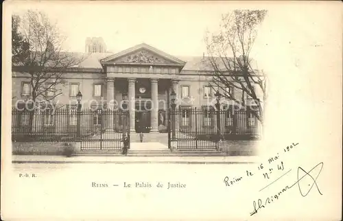 Reims Champagne Ardenne Palais de Justice Kat. Reims