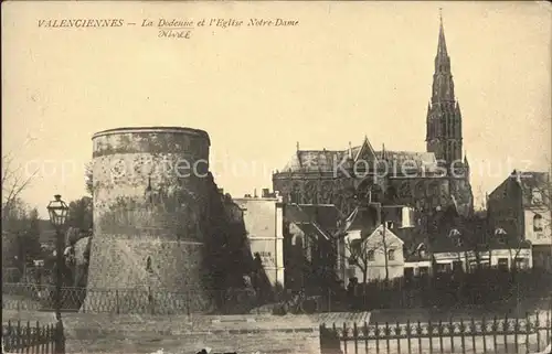 Valenciennes La Dodenne Eglise Notre Dame Kat. Valenciennes