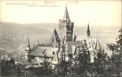 Wernigerode Harz Schloss Kat. Wernigerode