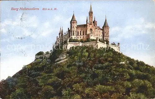 Sigmaringen Burg Hohenzollern Kat. Sigmaringen