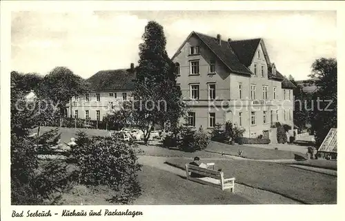 Bad Seebruch Kurhaus und Parkanlagen Kat. Vlotho