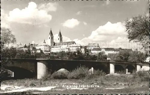 Freising Oberbayern Isarbruecke Kat. Freising