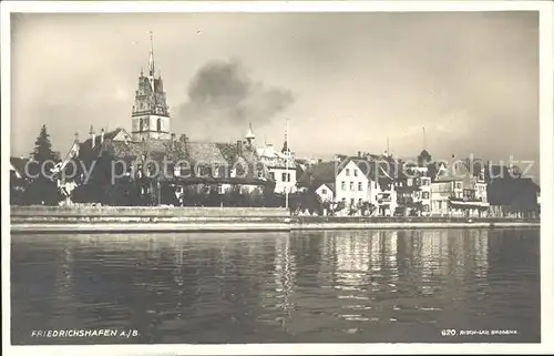 Friedrichshafen Bodensee Ortsansicht Kat. Friedrichshafen