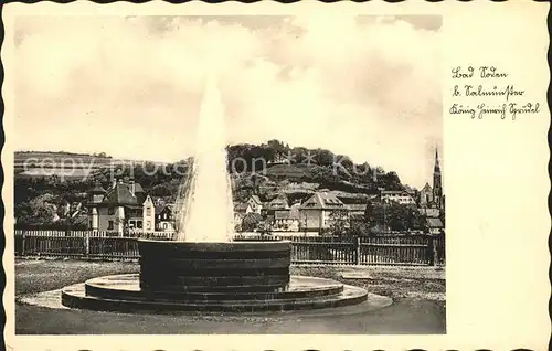 Bad Soden Taunus Brunnen Fontaine Kat. Bad Soden am Taunus