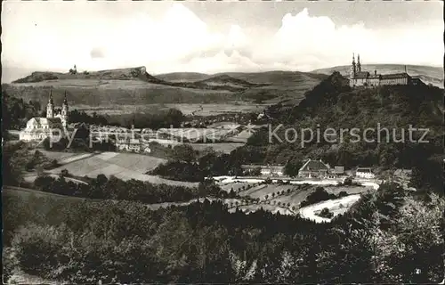 Maintal mit Vierzehnheiligen Staffelberg und Schloss Banz Kat. Maintal