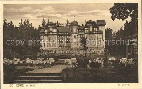 Schierke Harz Kurhaus / Schierke Brocken /Harz LKR