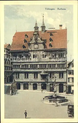 Tuebingen Rathaus Kat. Tuebingen