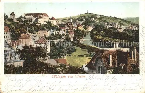 Tuebingen Panorama Kat. Tuebingen