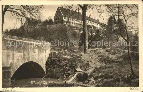 Leonberg Wuerttemberg Schloss Kat. Leonberg