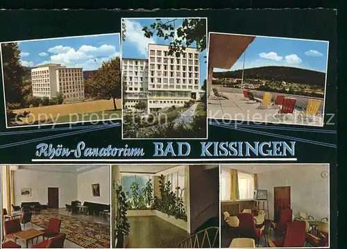 Bad Kissingen Rhoen Sanatorium Teilansichten Kat. Bad Kissingen
