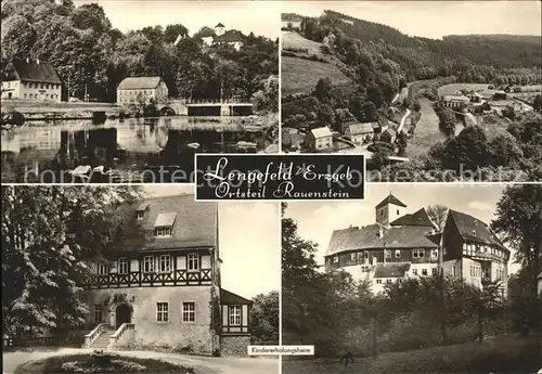 Lengefeld Erzgebirge OT Rauenstein Kindererholungsheim Kat. Lengefeld Erzgebirge